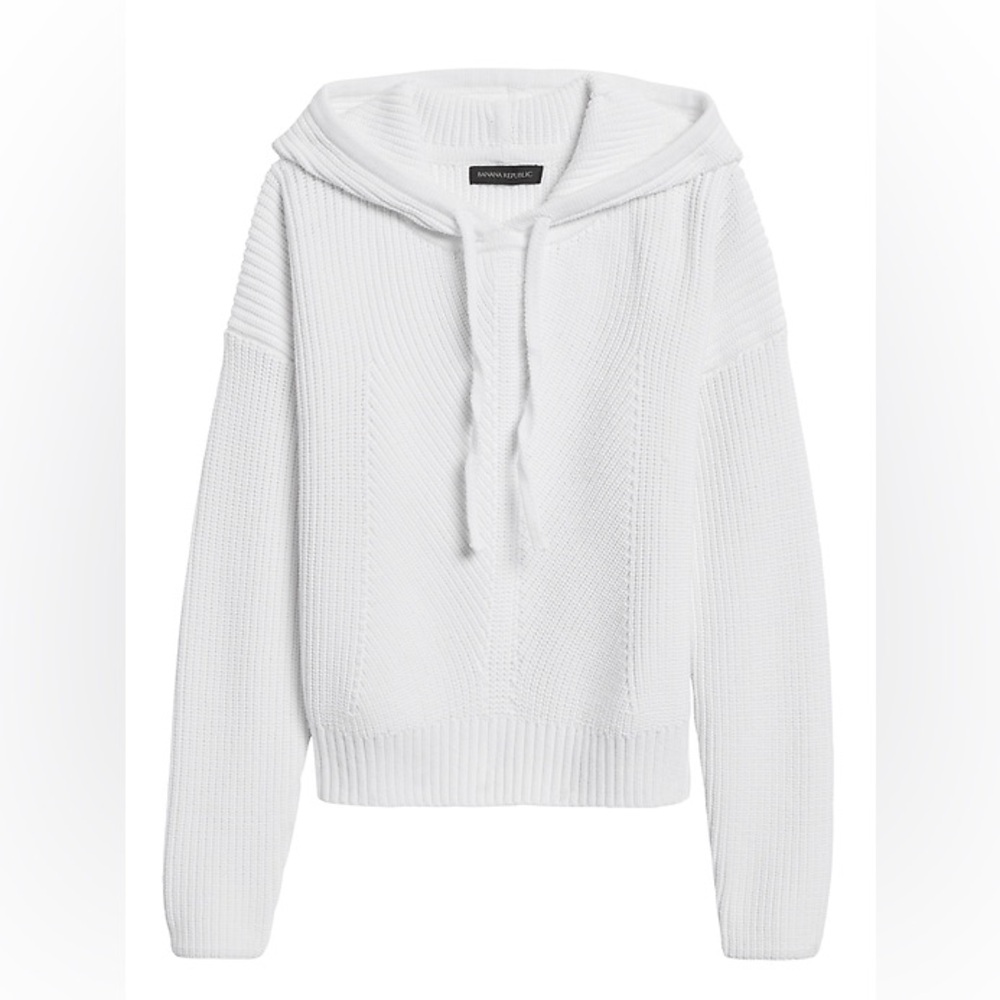 Banana Republic Cropped Sweater Hoodie Size S